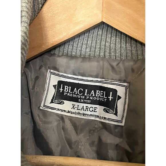 Blac Label Premium Product LXVIII Heavy Jacket Men's XL Wool/Poly Blend Quilted - Picture 5 of 16